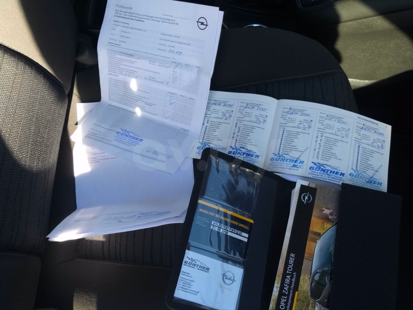 Opel Zafira фото 28