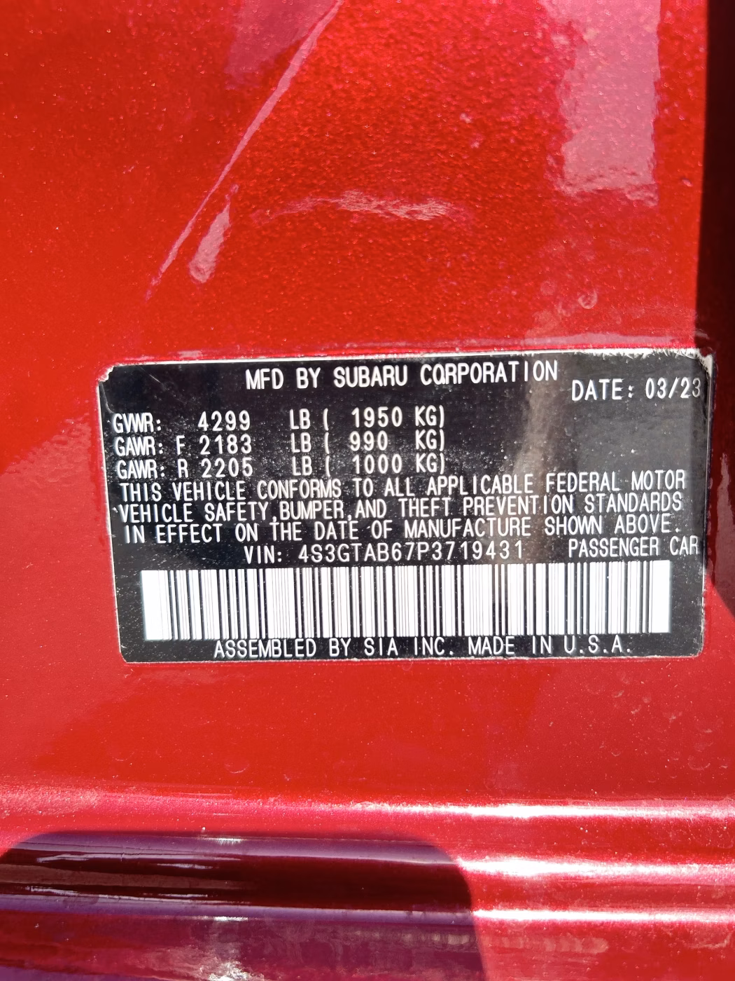 Subaru Impreza фото 13