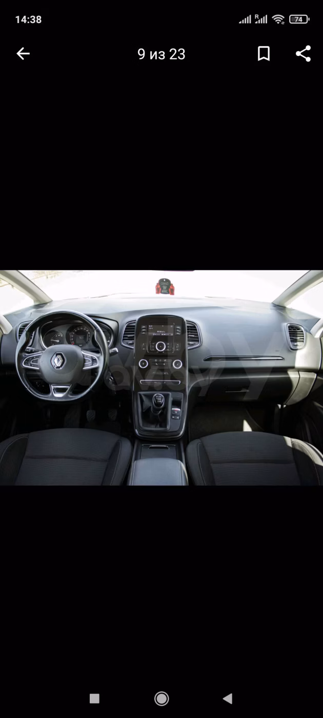 Renault Scenic фото 8
