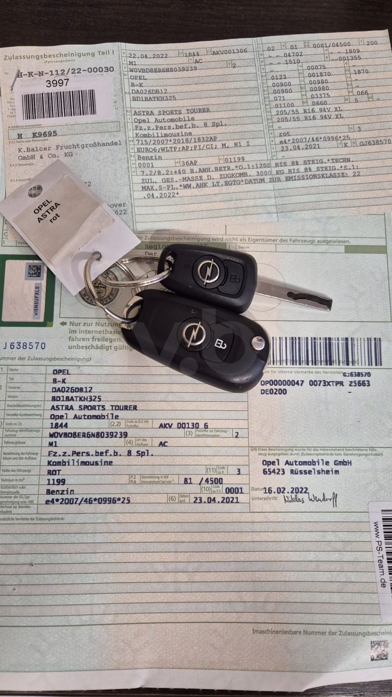 Opel Astra фото 18